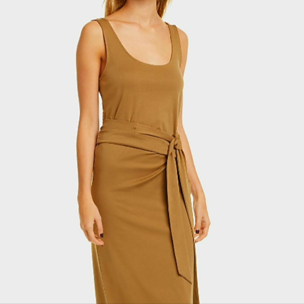 VINCE. PIMA COTTON DRESS SZ L